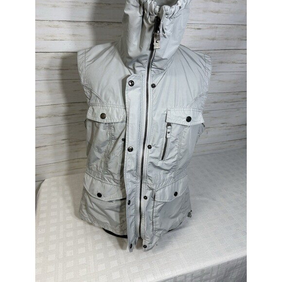 Eddie Bauer TRAVEX Trekker Vest Women's LARGE Light Gray Utility Field POCKETS - Picture 12 of 16